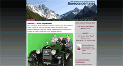 Desktop Screenshot of boreoccidentales.com